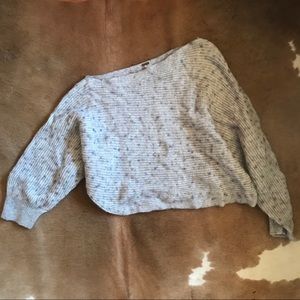 Free People One Shoulder Sweater